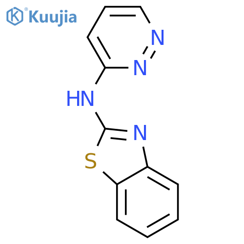 2-Benzothiazolamine, N-3-pyridazinyl- structure