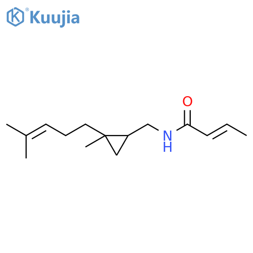 2-BUTENAMIDE, N-[[2-METHYL-2-(4-METHYL-3-PENTENYL)CYCLOPROPYL]METHYL]- structure
