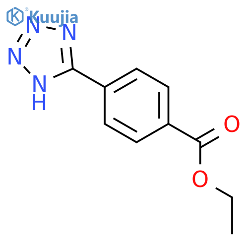 ethyl 4-(1H-1,2,3,4-tetrazol-5-yl)benzoate structure