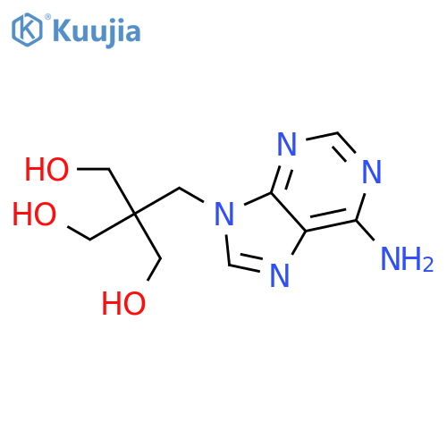 1,3-Propanediol, 2-[(6-amino-9H-purin-9-yl)methyl]-2-(hydroxymethyl)- structure