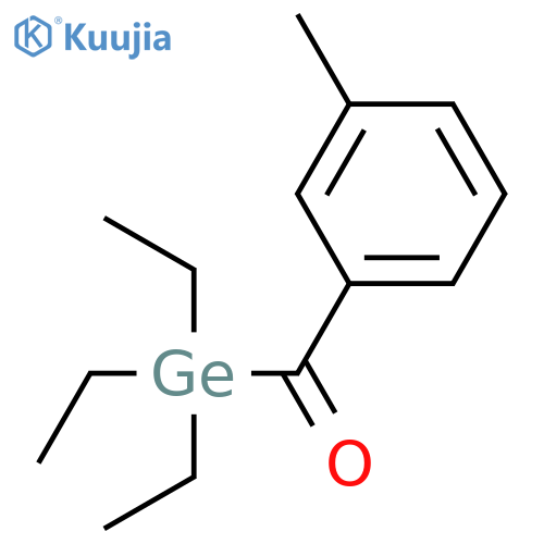 Germane, triethyl(3-methylbenzoyl)- structure