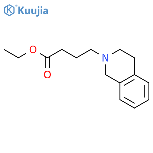 2(1H)-Isoquinolinebutanoic acid, 3,4-dihydro-, ethyl ester structure