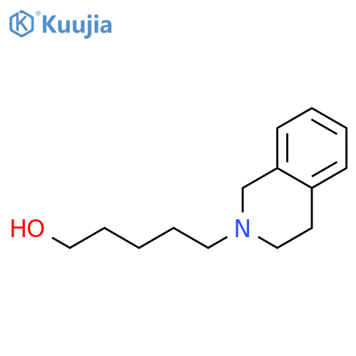 2(1H)-Isoquinolinepentanol, 3,4-dihydro- structure