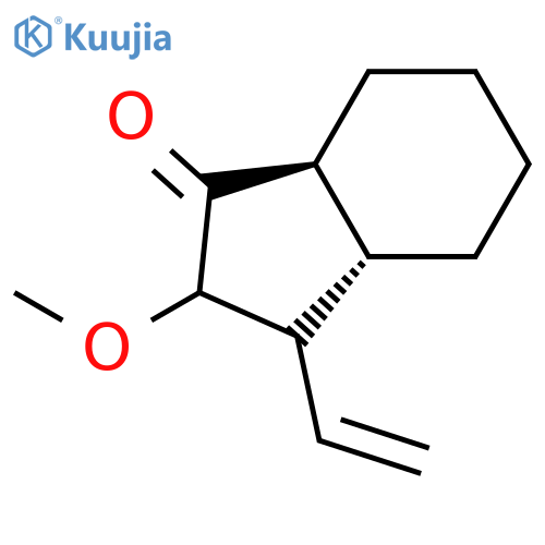 1H-Inden-1-one, 3-ethenyloctahydro-2-methoxy-, (3aR,7aS)-rel- structure