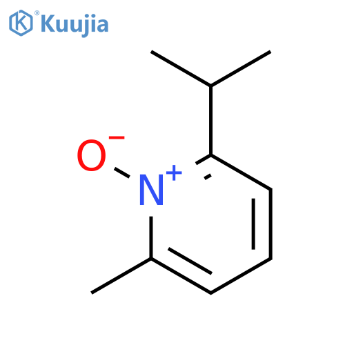 PYRIDINE, 2-METHYL-6-(1-METHYLETHYL)-, 1-OXIDE structure