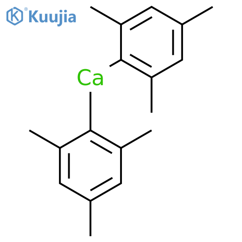 CALCIUM, BIS(2,4,6-TRIMETHYLPHENYL)- structure