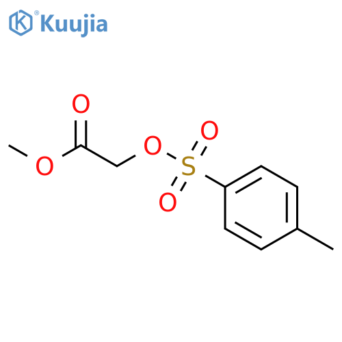 Acetic acid,2-[[(4-methylphenyl)sulfonyl]oxy]-, methyl ester structure