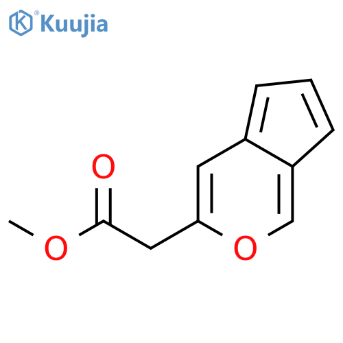 CYCLOPENTA[C]PYRAN-3-ACETIC ACID, METHYL ESTER structure
