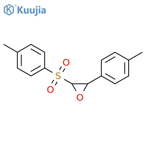 Oxirane, 2-(4-methylphenyl)-3-[(4-methylphenyl)sulfonyl]-, trans- structure