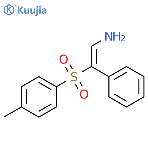 Ethenamine, 2-[(4-methylphenyl)sulfonyl]-2-phenyl- structure