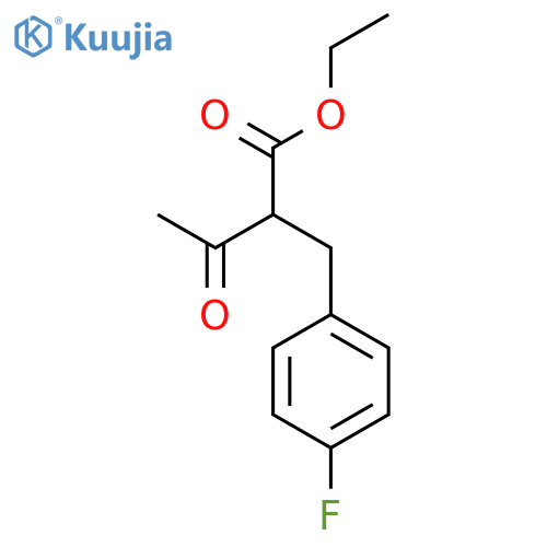 Ethyl 2-(4-Fluorobenzyl)-3-Oxobutanoate structure