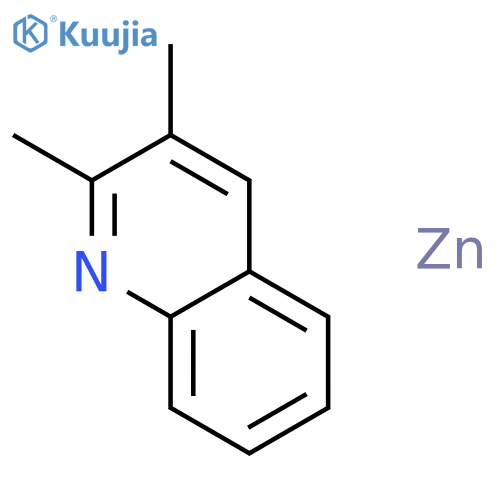 Zinc, dimethyl(quinoline)- structure