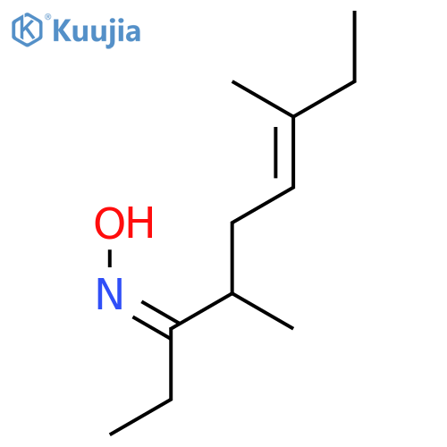 6-Nonen-3-one, 4,7-dimethyl-, oxime structure