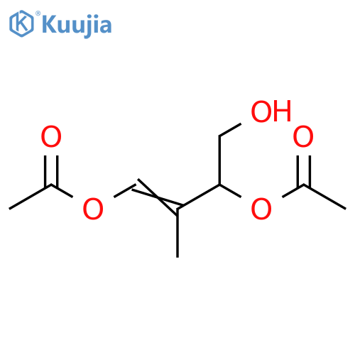 3-Butene-1,2,4-triol, 3-methyl-, 2,4-diacetate structure