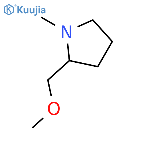 Pyrrolidine, 2-(methoxymethyl)-1-methyl-, (2R)- structure