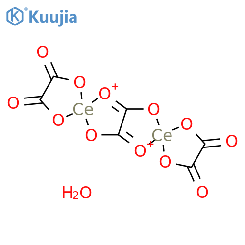 Cerium(3+);oxalate;hydrate structure
