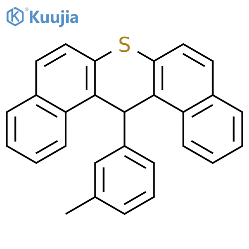 14H-DIBENZO[A,J]THIOXANTHENE, 14-(3-METHYLPHENYL)- structure