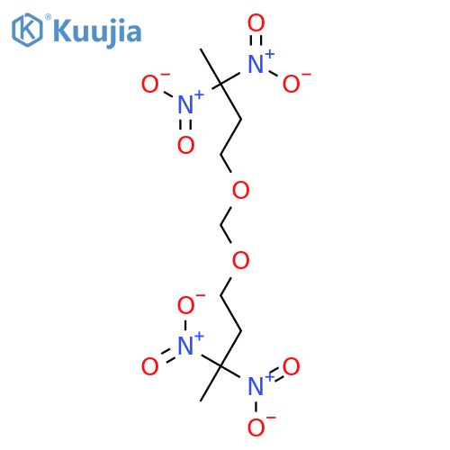 BUTANE, 1,1'-[METHYLENEBIS(OXY)]BIS[3,3-DINITRO- structure