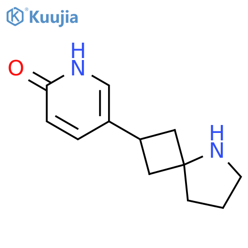 2(1H)-Pyridinone, 5-(5-azaspiro[3.4]oct-2-yl)- structure
