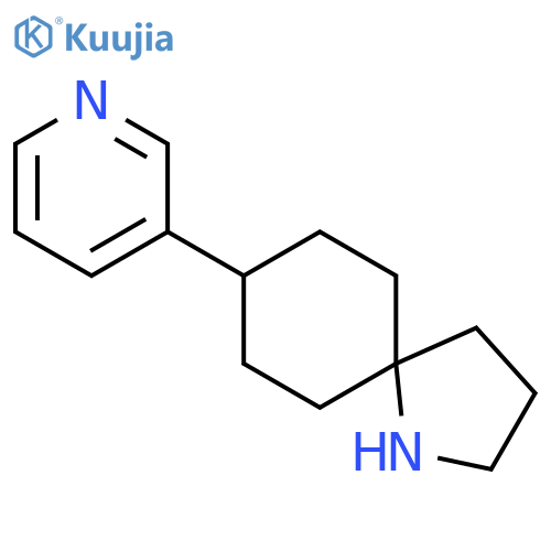 1-Azaspiro[4.5]decane, 8-(3-pyridinyl)- structure