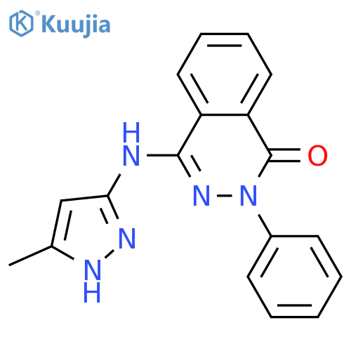 Phthalazinone pyrazole structure