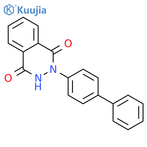 1,4-Phthalazinedione, 2-[1,1'-biphenyl]-4-yl-2,3-dihydro- structure