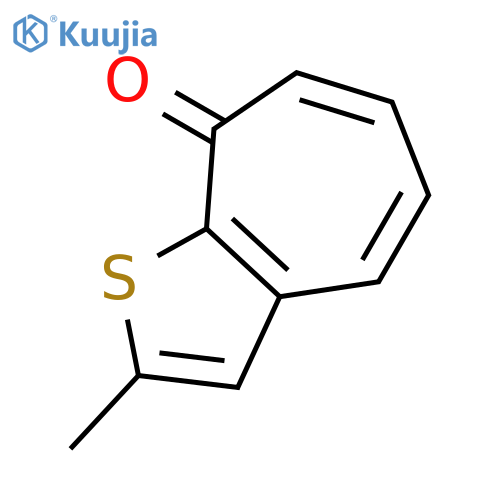 8H-Cyclohepta[b]thiophen-8-one, 2-methyl- structure