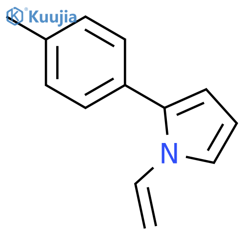 1H-Pyrrole, 1-ethenyl-2-(4-methylphenyl)- structure