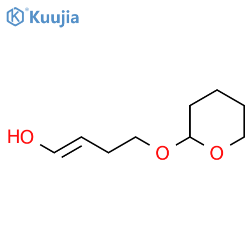 1-Buten-1-ol, 4-[(tetrahydro-2H-pyran-2-yl)oxy]- structure