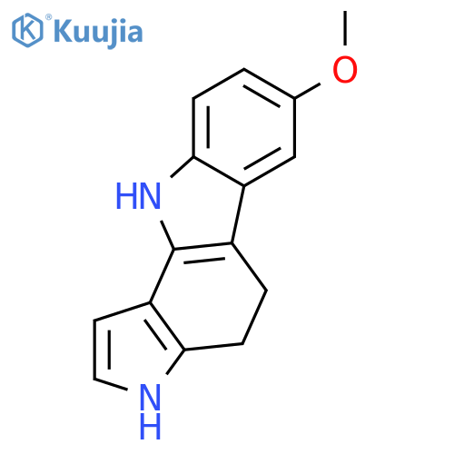 Pyrrolo[3,2-a]carbazole, 3,4,5,10-tetrahydro-7-methoxy- structure