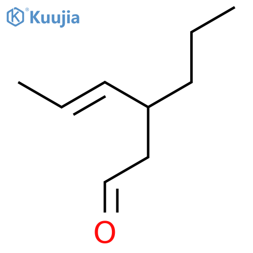 4-Hexenal, 3-propyl-, (E)- structure