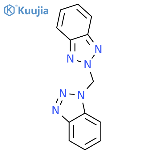 1H-BENZOTRIAZOLE, 1-(2H-BENZOTRIAZOL-2-YLMETHYL)- structure
