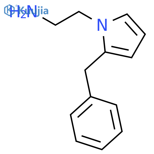 1H-Pyrrole-1-ethanamine, 2-(phenylmethyl)- structure