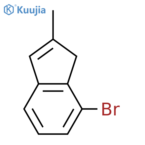 7-Bromo-2-methyl-1H-indene structure
