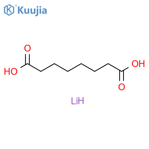 Octanedioic acid, lithium salt (1:2) structure