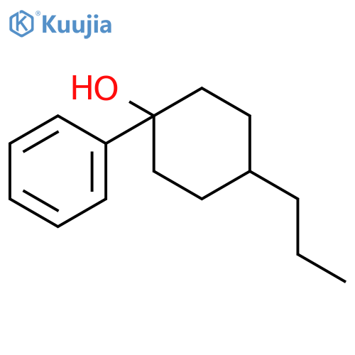 Cyclohexanol, 1-phenyl-4-propyl- structure