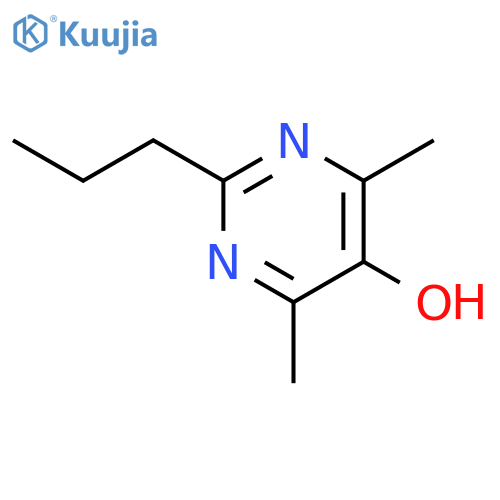 5-Pyrimidinol, 4,6-dimethyl-2-propyl- structure