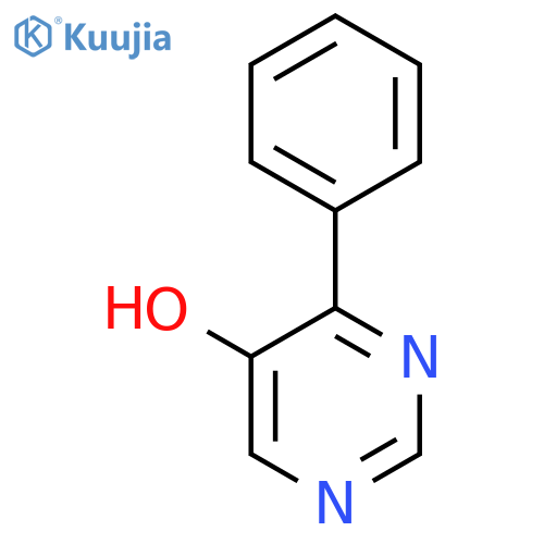 5-Pyrimidinol, 4-phenyl- structure