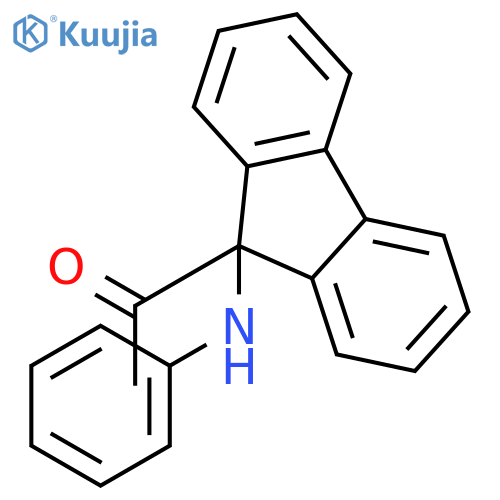 Ethanone, 1-[9-(phenylamino)-9H-fluoren-9-yl]- structure