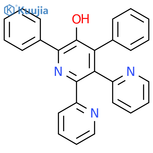 [2,2':3',2''-Terpyridin]-5'-ol, 4',6'-diphenyl- structure