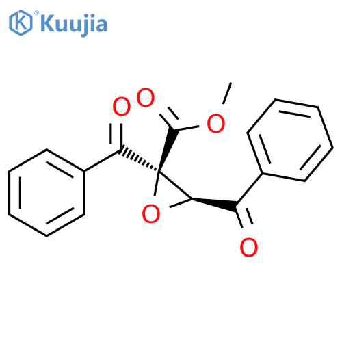 Oxiranecarboxylic acid, 2,3-dibenzoyl-, methyl ester, trans- (9CI) structure