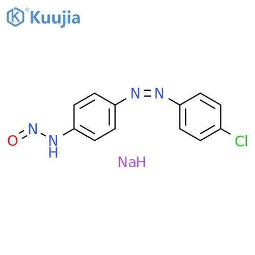Benzenamine, 4-[(4-chlorophenyl)azo]-N-nitroso-, sodium salt, (Z)- structure