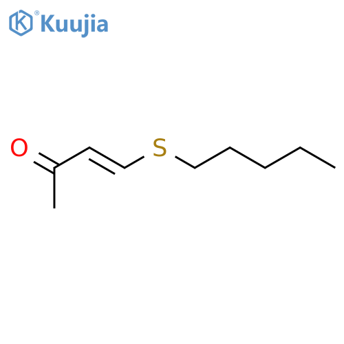 3-Buten-2-one, 4-(pentylthio)- structure