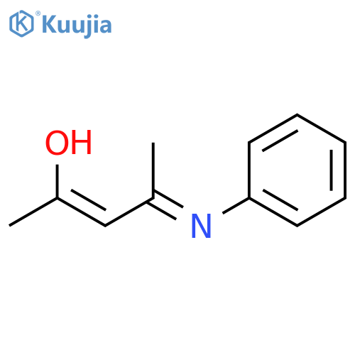 2-Penten-2-ol, 4-(phenylimino)-, (Z,E)- structure