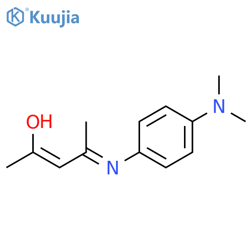 2-Penten-2-ol, 4-[[4-(dimethylamino)phenyl]imino]-, (Z,E)- structure