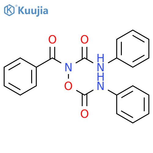 Benzamide, N-[(phenylamino)carbonyl]-N-[[(phenylamino)carbonyl]oxy]- structure