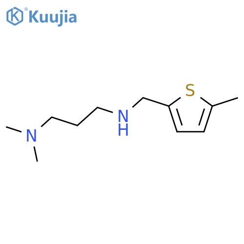 3-(dimethylamino)propyl(5-methylthiophen-2-yl)methylamine structure