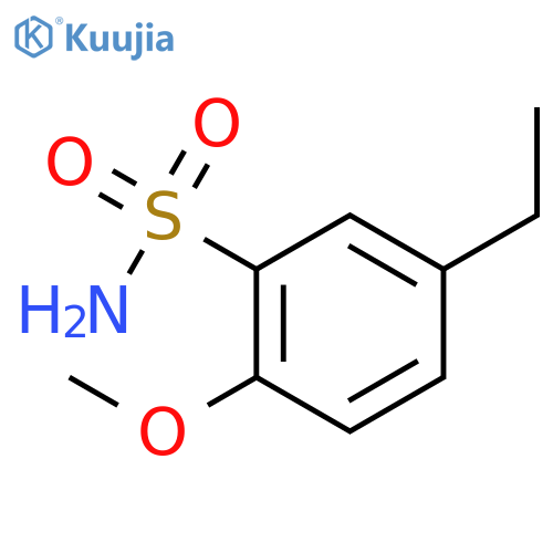 Benzenesulfonamide, 5-ethyl-2-methoxy- structure