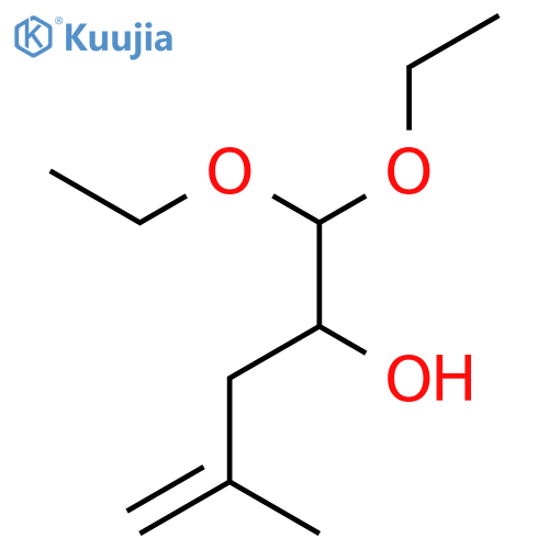 4-Penten-2-ol, 1,1-diethoxy-4-methyl- structure