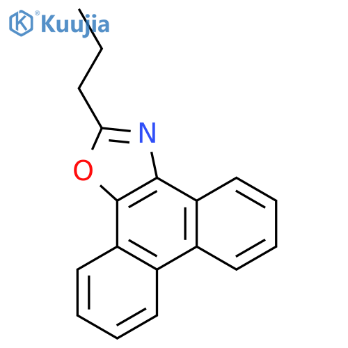 Phenanthro[9,10-d]oxazole, 2-propyl- structure